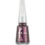 Resim Flormar Pearly - Sedefli Oje No: PL418 Chrome Purple 