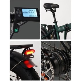 Resim Rks Skyjet Nitro Pedal Destekli Elektrikli Bisiklet Siyah 