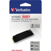 Resim Verbatim 2tb I7000G 7000MB - 6500MB Playstation 5 Uyumlu M2 Nvme Pcıe Gen 4 SSD 