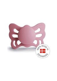 Resim Frigg Butterfly Silikon Emzik - Dusty Rose 0-6 Ay Gülkurusu 