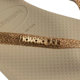 Resim Havaianas Slim Glitter 2 Altın Kadın Terlik 