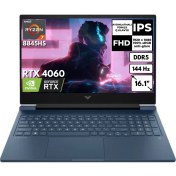Resim Hp Victus 16-S1011NT Ryzen 7 8845HS 48 -Gbddr5 4 Tbssd 8gb RTX4060 16.1" 144 Hz Fhd Freedos Gaming Laptop 9Z791EAAT25 