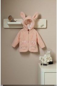 Resim Bibaby Kız Bebek Kapüşonlu Ceket 