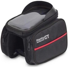 Resim Xbyc 822 Bisiklet Kadro Üstü Çanta Siyah Kırmızı Çok Renkli 