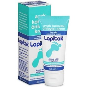 Resim LAPİTAK AYAK KOKUSU ÖNLEYİCİ KREM 60 ML 