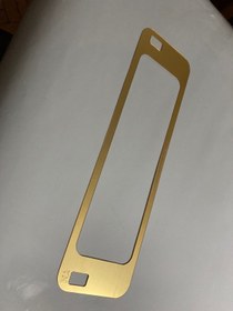 Resim KRM Tuning Tofaş Doğan Slx Uyumlu Tip Düz Gold Gösterge Çerçevesi 