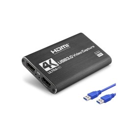 Resim Store Mania Ieg™ Hdmı Vıdeo Capture Usb3.0 4K Ultra Hd Siyah HDX1358 