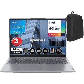 Resim ThinkBook 16 Gen6 IRL İntel i5 1335U 32GB DDR5 512GB SSD 16" WUXGA (1920x1200) FDOS TB21KH001ETR04+Zetta Çanta 