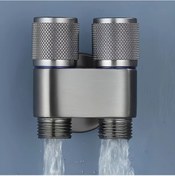 Resim Willowhaven Gun Ash Paslanmaz Çelik Çift Kontrollü Açı Vana Geri Akış Önleyici 