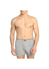 Resim Erkek Gri Penye Havlu Bel Boxer Gri 