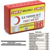 Resim İlk Yardım Seti-lüx Belgeli Plastik Kutu Ambalaj 