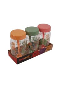 Resim Herevin Her131507-457 Desenli Kaşıklı Baharatlık 370 Cc Çok Renkli 