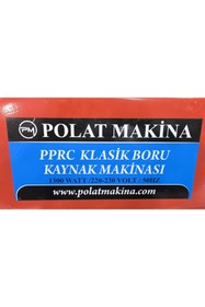 Resim Polat Büyük Plastik Boru Kaynak Makinesi 