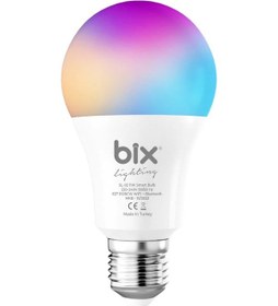 Resim Bix Aura 12w Led Rgb Wifi-bluetooth Uzaktan Kontrollü Akıllı Ampul Rgb 