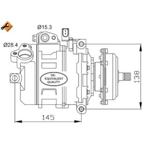 Resim Delphi Tsp0159451 Klima Kompresörü Phaeton 02- 