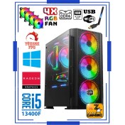 Resim Zeiron Ares ZX15 Intel Core I5-13400F 16GB Ddr4 Ram 512GB M.2 Nvme SSD 8gb 256BIT RX580 Oyuncu Masaüstü Bilgisayar 