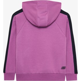 Resim Skechers G 2xi-Lock Hoodie Sweatshirt Büyük Kız Çocuk Mor Eşofman Altı SK242055-499 