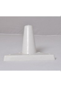 Resim Zeygen Sena Plastik Mobilya Baza Koltuk Kanepe Ayak 6 Adet 12 Cm Beyaz 