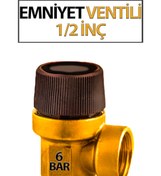 Resim Trendhouse 1/2'lik Emniyet Ventili 6 Bar 