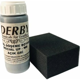 Resim Derby Direksiyon Boyası Deri Döşeme Boyası 2'li Set Standart Renkler 