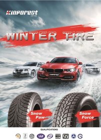 Resim Kinforest 215/50R17 95VXL KF Snow Paw 2024 Kış Lastiği 