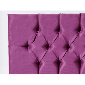 Resim Niron Yatak Niron Purple Modern Tasarımlı Çift Kişilik Yatak Başlığı 180 cm Mor Kumaş Suntalam Malzeme 