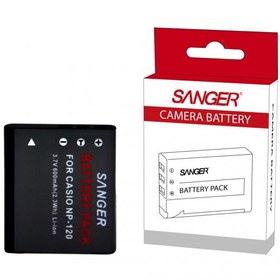 Resim Casio Exilim EX-ZS12 EX-ZS15 EX-ZS20 İçin Sanger NP-120 Batarya 
