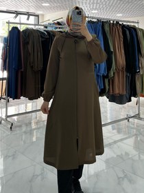 Resim Kapşonlu Fileli Kap - Siyah / 42 