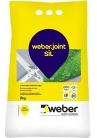 Resim WEBER JOİNT SİLİKONLU 2 KG KARYA KREM 