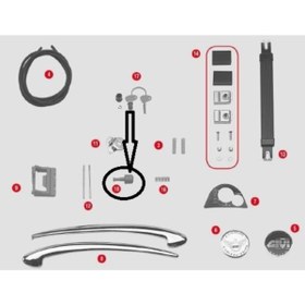 Resim Givi Gıvı Z388 Çanta Tabla Düğmesi E21 