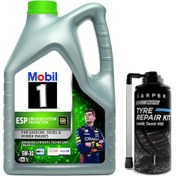 Resim Mobil 1 Esp 5W-30 Motor Yağı 5 L + Carpex Auto Lastik Tamir Kiti 