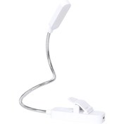 Resim Moveevo Led Işıklı Kitap Lambası, Usb Şarjlı, 3 Renk Sıcaklığı, Aydınlatma Seviyesi Ayarlanabilir, 8 Led'li, Beyaz Beyaz 