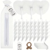 Resim 4/16/20 parça/Set, Katlanabilir El Fanı Seti, Düğün Hediye Seti, Kalp Şekilli Katlanabilir Fan, Teşekkür Kart Etiketi ve Organza Çanta, DIY Fan, Hediye Hediye, Düğün Masa Dekorasyonu, Düğün Hediyesi, Düğün Kutlamaları için Uygun, Doğum Günü Partileri, Gelin Hediye Akşam Yemekleri, Ev Dekoru, Gelin Hediye Akşam Yemekleri, Düğün Dekorasyonları, Romantik Dekorasyonlar, Çoklu Hediye Paketi 