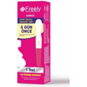Resim Freely Erken Gebelik Testi - 6 Gün Önce Sonuç Veren, Yüksek Hassasiyetli, Tek Kullanımlık, 1 Adet, Profesyonel Kalite, Medikal Standartlara Uygun 