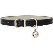 Resim Soulader Kişiselleştirilmiş Çanlı Kedi Tasması Xs Beden Ayarlanabilir Deri Kedi Yavrusu Boyun Bandı Küçük Köpekler İçin Yavru Kedi Tasması Chihuahua Kolye 