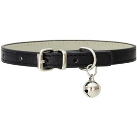 Resim Soulader Kişiselleştirilmiş Çanlı Kedi Tasması Xs Beden Ayarlanabilir Deri Kedi Yavrusu Boyun Bandı Küçük Köpekler İçin Yavru Kedi Tasması Chihuahua Kolye 