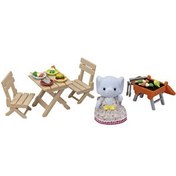 Resim Sylvanian Families Bbq Piknik Seti Fil Kız 