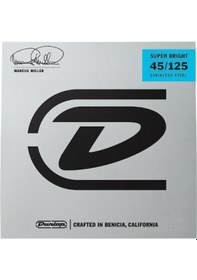 Resim Jim Dunlop Dbmms45125 Marcus Miller Super Bright Bas Gitar Teli 