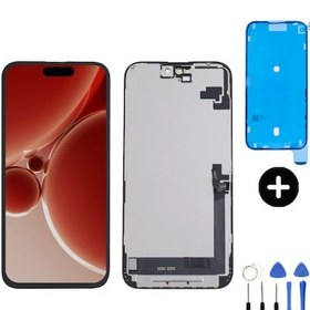 Resim Apple Uyumlu iPhone 16 Plus Zy Lcd Dokunmatik Ekran + Montaj Seti 