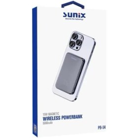 Resim Sunix 5000 Mah 15W Manyetik Wireless Powerbank Natural Pb-54 
