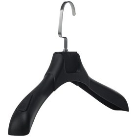 Resim Ceket Askısı 38 Cm Soft Siyah Plastik Bluz Elbise Kıyafet Askısı Ev Tipi 5 Adet Diğer 