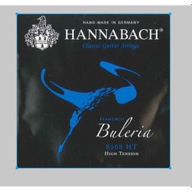 Resim Hannabach 8268 Ht Buleria Flamenco. 3-Treble Set Alt 3 Tel Flamen 