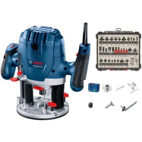 Resim Bosch Gof 130 Profesyonel Freze Seti 30 Parça 8 Mm 