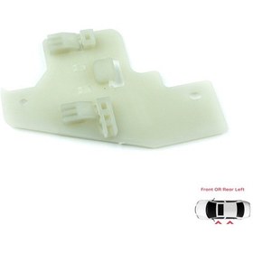 Resim Peugeot 407 6E 6D 2004-2011 4/5 Kapı İçin Sol Cam Kriko Klipsi 