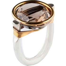 Resim Mineral Takı Aquamarine Tasarım Yüzük 