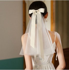 Resim BBA TULLE STORE 40cm GELİN DUVAK SADE duvak NİKAH DUVAK DÜĞÜN DUVAĞI,PARTİ DUVAK,MEZUNİYET DUVAĞI KIRIK BEYAZ 