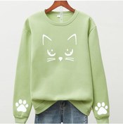 Resim Machetta Kids Oversize Meov Kedi Baskılı Sweatshirt 