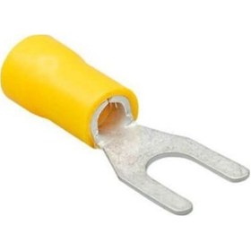 Resim Gwest Gçu-6006 100 Adet 4-6mm2 Sarı Çatal Kablo Ucu 