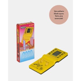 Resim Uravas Store Retro Tetris El Aterisi - Pil ile Çalışan Taşınabilir Mini Oyun Konsolu 