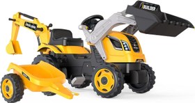Resim Smoby Builder Max Pedallı Traktör 710304 
